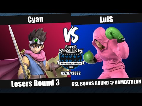 GSL22BR - LR3 - Cyan (Hero) vs LuiS (Little Mac) - Super Smash Bros. Ultimate