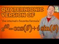 a quaternion version of Euler's formula