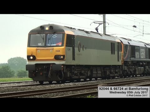 92044 & 66724 at Bamfurlong  - 05th July 2017