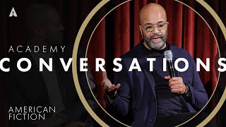 'American Fiction' with Cord Jefferson, Sterling K. Brown & more | Academy Conversations