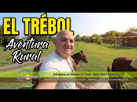 Cabalgatas en Cabañas El Trebol, Santa Elena ER - Programa Paralelo Turístico 1008 Bloque 05