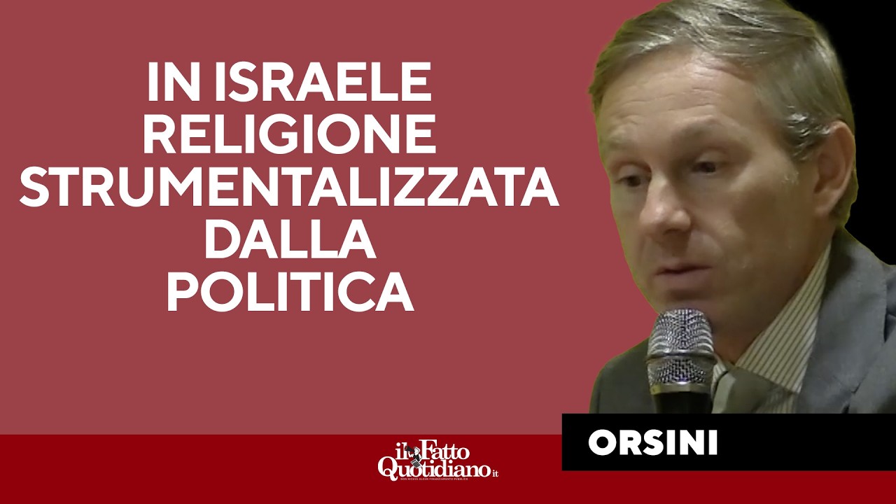 Gomez con Orsini e Petrini: "Religione sempre più strumentalizzata dalla politica"