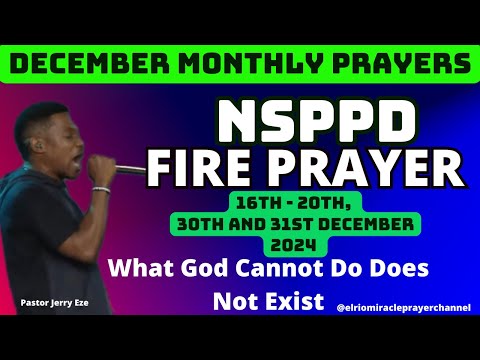 MONTHLY MIDNIGHT PROPHETIC FIRE PRAYER 16TH -13TH, 30TH AND 31ST DECEMBER ​⁠2024 || PASTOR JERRY EZE