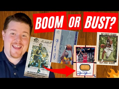 BOOM or BUST | 90s Autograph Hunting | 1999-00 SP Authentic Packs | [S4 E37]