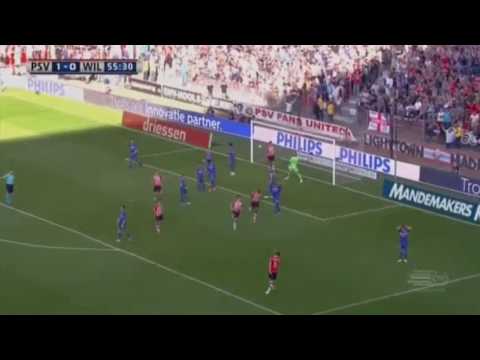 Marco van Ginkel Goal PSV Eindhoven 2 - 0 Willem II   09/04/2017 HD