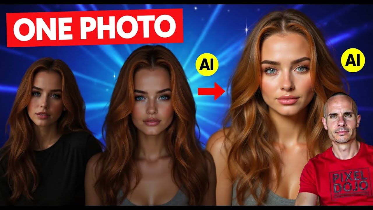 Single-Image LoRA Trainer for AI Influencer Thumbnail