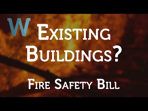 How does the Fire Safety Bill affect existing buildings?