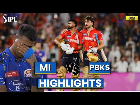 PBKS Vs MI Highlights: Shreyas Iyer Shines, Punjab Kings Beat Mumbai Indians I IPL 2025 Final Vs RCB
