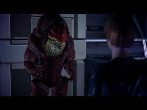 Mass Effect HD Part 86 "Talking to Wrex and Tali"