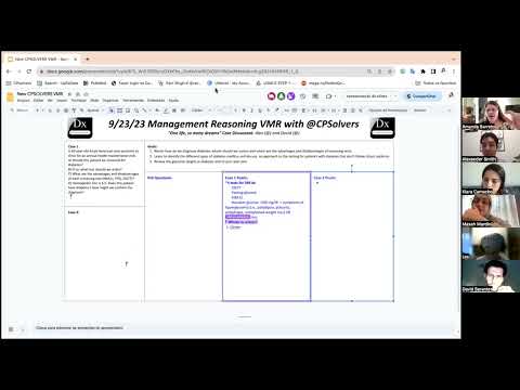 September 23, 2023 Management Reasoning VMR - Diabetes Part II