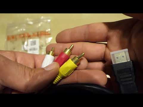 GEARBEST - HDMI to 3 RCA Conversion Line Cable Converter Adapter - Black