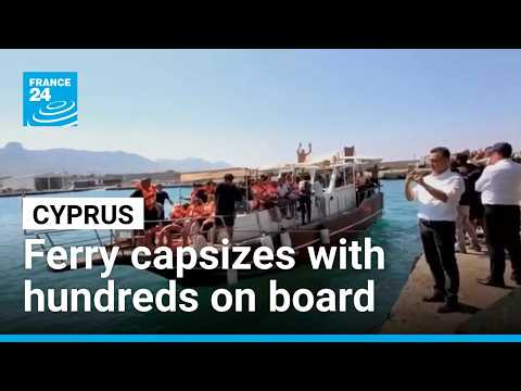 Cyprus: Ferry capsizes with hundreds on board