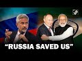 “Russia saved us…” Jaishankar hails India-Russia ties, downplays ‘overdependence talk’