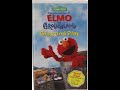 Opening And Closing To The Adventures Of Elmo In Grouchland Sing And Play 1999 VHS 2001 Reprint