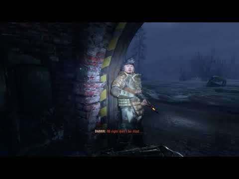 Metro Exodus - The Volga: Sam to Damir "I'm The Only American You Will See" Dialogue Sequence (2019)