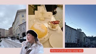 [JPN/ENG] ザルツブルグ🇦🇹 観光✨名物料理🍳鉄道旅…🚄