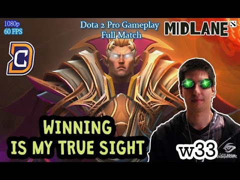 Dota 2 : W33 Play Invoker - Winning is My True Sight - Full Match