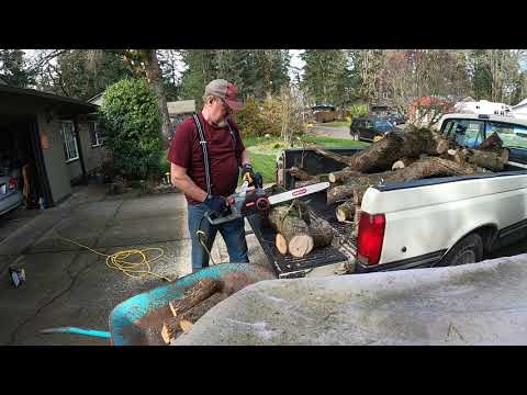 Owner's review of Oregon's CS1500 18 in. 15 Amp Self-Sharpening Corded Electric Chainsaw.