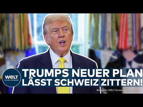 USA: Donald Trump schmiedet schon den nächsten Zoll-Hammer! Schweizer sorgen sich um Gold-Wirtschaft