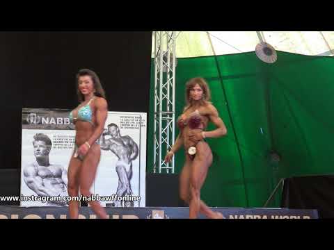Confirmation Round - 1st Group - Miss Toned Figure - NABBA World Championship 2018
