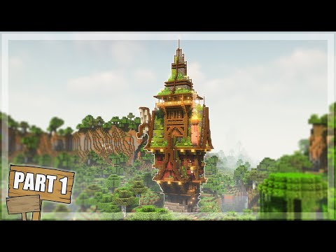 How to Build a Medieval / Fantasy House in Minecraft - Tutorial [Part 1/2]