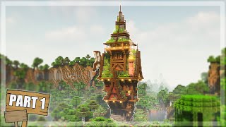 How to Build a Medieval / Fantasy House in Minecraft - Tutorial [Part 1/2]