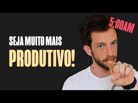 COMO ACORDAR CEDO MUDOU MINHA VIDA!