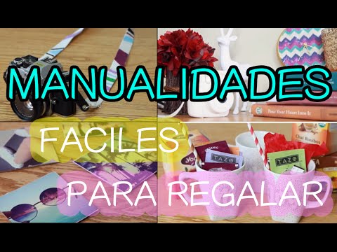 Regalos caseros fáciles de hacer