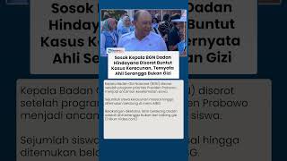 Bukan Ahli Gizi, Ternyata Kepala BGN Dadan Hindayana Ahli Serangga