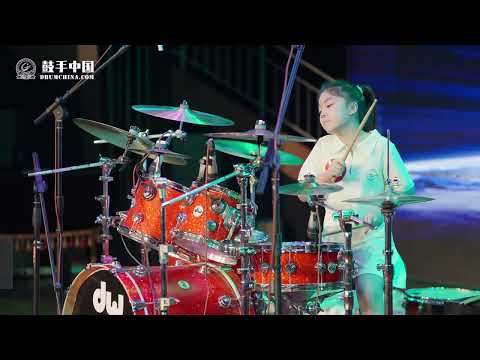 The champion of the children's group in the finals！ 2024 DW Drummer China National  Competition