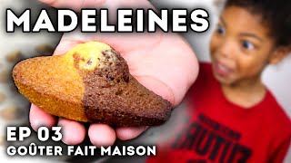 MADELEINES MARBRÉES (Vanille Chocolat) Goûter Fait Maison Facile Rapide