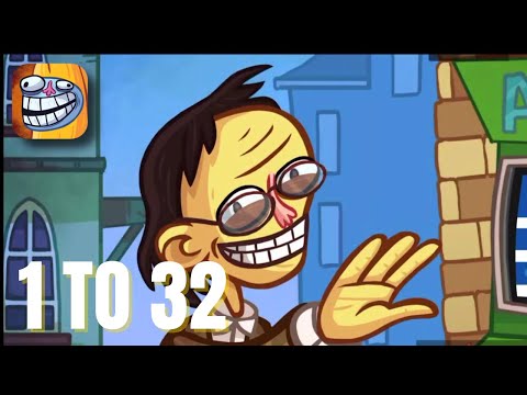 Troll Face Quest Internet Memes : All Levels (1 to 32) Gameplay Walkthrough fo iOS, Android )