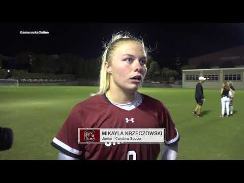 POSTGAME: Mikayla Krzeczowski on the Clemson Win — 8/23/18