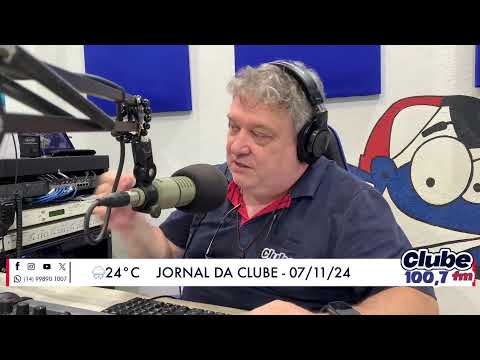 Jornal da Clube - 07/11/24 - Edição do Almoço