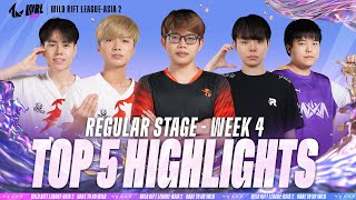 TOP 5 | Wild Rift League-Asia 2 | Week 4