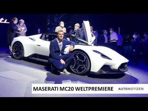 Maserati MC20 2021: Weltpremiere des Sportwagens
