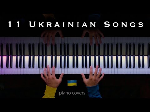 11 Beautiful Ukrainian Songs | Relaxing Piano [28 Min]