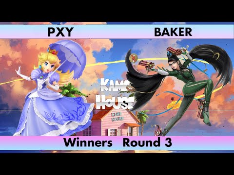 4o4 Kame House MIDLEVEL SLUMS 6 - Nimbus| Pxy (Peach) vs baker (Bayonetta) - Winners Round 3