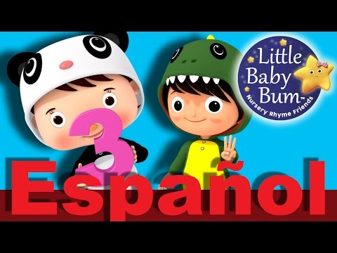 El número 3 | Canciones infantiles | LittleBabyBum