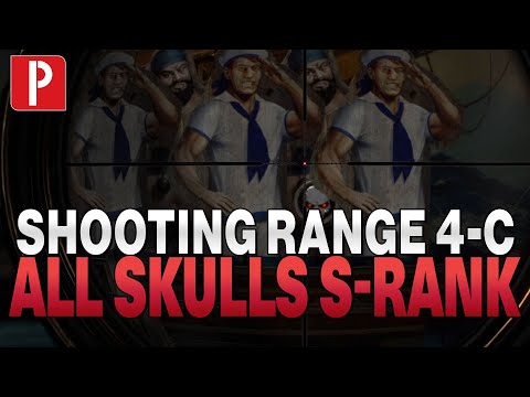 Shooting Range 4-C All Skulls & S Rank in Resident Evil 4 Remake