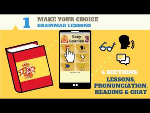 Easy Spanish 3 - Free Offline Language Learning Video