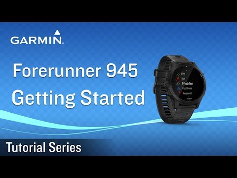 GARMIN Forerunner 945, Premium GPS Running/Triathlon Smartwatch