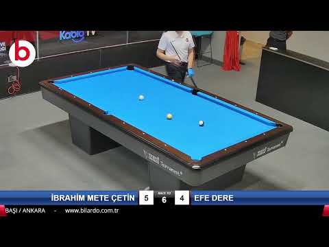 İBRAHİM METE ÇETİN & EFE DERE Bilardo Maçı - 