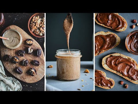 How to Make Nut Butter at Home | Easy Tutorial with 3 Delicious Vegan Recipes