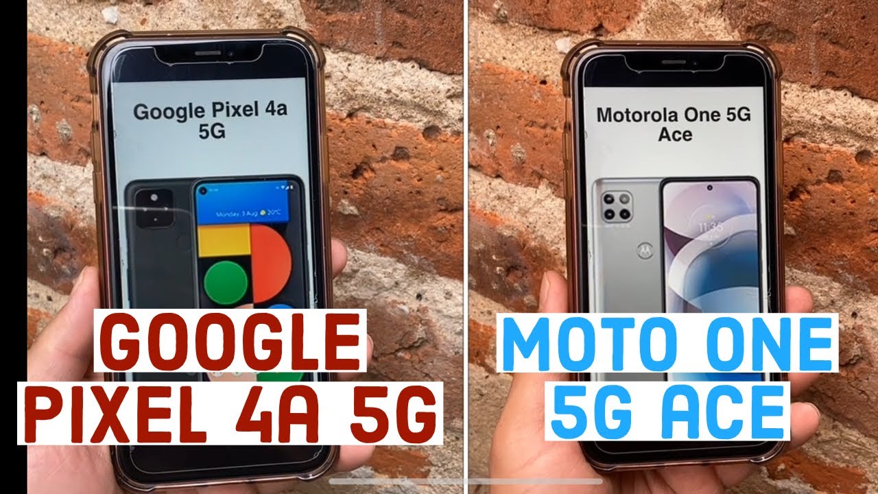 Google Pixel 4a 5G vs Motorola One 5G Ace (comparison and review)