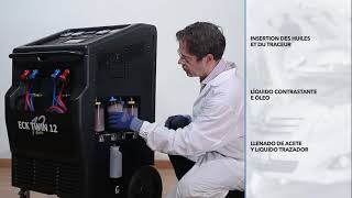 Automatická plnička klimatizácie Ecotechnics ECK TWIN 12