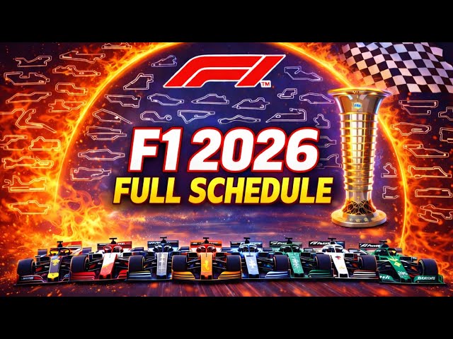 Vídeo relacionado con Taza personalizada Fórmula 1 con Calendario y Circuitos 2026. Regalo Original. (F1 2026)