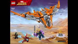 LEGO Instructions | Marvel | 76107 | Thanos: Ultimate Battle | Avengers: Infinity War