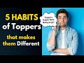 5 Habits Of Toppers Study Motivation For Students Studymotivation