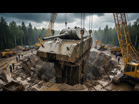 Excavating the 188-Ton Ghost: The Lost Panzer VIII Maus Recovered and Restored
